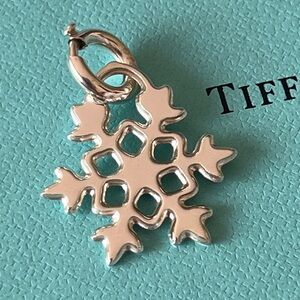 Tiffany & Co snowflake charm